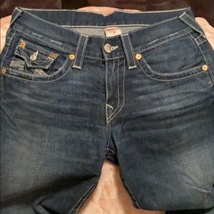 Men’s True Religion blue jeans